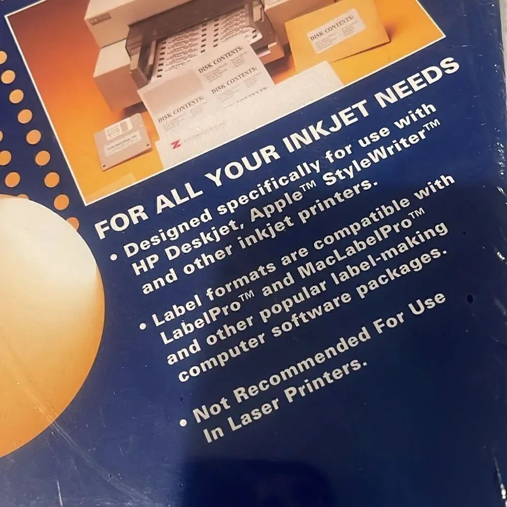 NEW inkjet printer labels - Picture 4 of 5